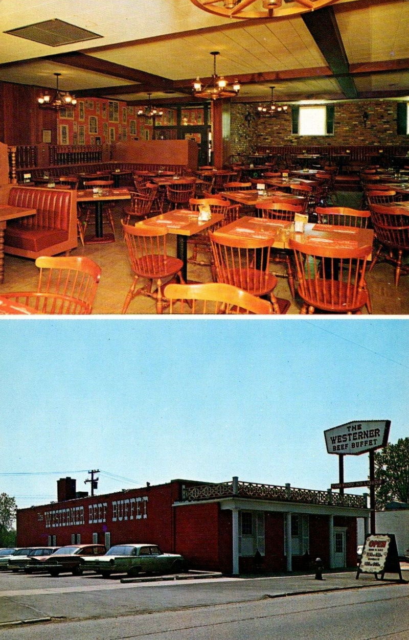 The Westerner - Vintage Postcard (newer photo)